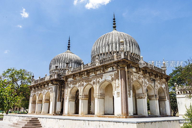 哈基姆陵墓，Qutub Shahi陵墓，海得拉巴，特伦加纳邦，印度，亚洲